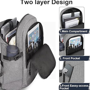 Nueva llegada ligera bolsa de gimnasio de gran capacidad para fútbol baloncesto logotipo personalizado Mochila deportiva informal cremallera impermeable - Product Image 4