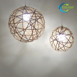 Crea un ambiente relajante en tu restaurante: candelabros colgantes de bambú y ratán con elegancia japonesa de alta calidad - Product Image 2