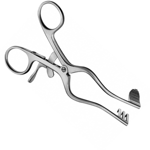 PERKINS 125 mm 5 \ "Adson Retractor Acero quirúrgico Fuente de alimentación manual Retractor de heridas Hoja sólida gruesa dentada Herramientas izquierdas - Product Image 5