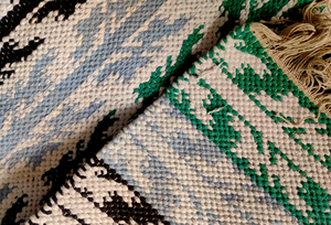 Jacquard tissé à la main style moderne 100% coton tapis-réversible résistant aux taches antidérapant pour la maison chambre bureau prière - Product Image 4