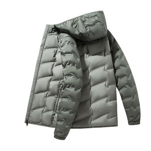 Manteau matelassé de créateur Logo OEM Vestes matelassées surdimensionnées pour homme en duvet bulle d'hiver personnalisées pour homme - Product Image 6