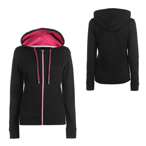 Sweat à capuche zippé pour femme, tendance, de qualité supérieure, élégant, doublure polaire, séchage rapide, respirant, vêtements décontractés d'hiver, prix le plus bas - Product Image 2
