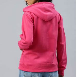 Sudadera con Capucha de Punto para Mujer, Invierno, Algodón, con Insignia, Logotipo Personalizado OEM, Proveedor Mayorista de Fábrica - Product Image 5