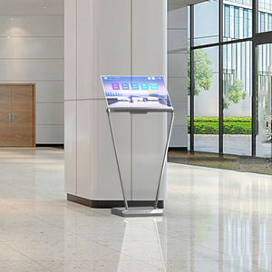30-inch tất cả-trong-một màn hình cảm ứng tương tác OLED hiển thị <span class=keywords><strong>kiosk</strong></span> thông tin trong suốt <span class=keywords><strong>kiosk</strong></span> cho trung tâm mua sắm hoạt hình - Product Image 1