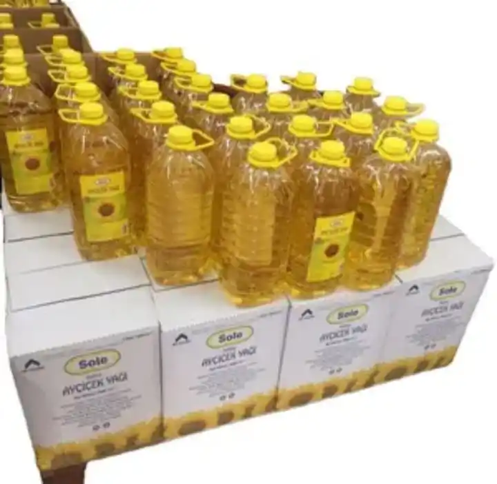 Buen aceite de girasol crudo Aceite de cocina de girasol de alta calidad para cocinar alimentos/Aceite de girasol desodorizado