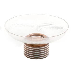 Ensemble de 3 bol de service de fruits de qualité supérieure bol de service de salade alimentaire forme ronde stockage des aliments fruits grande capacité bol en métal en laiton - Product Image 4