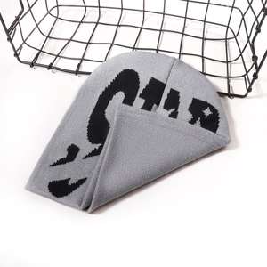 Gorro de Punto Jacquard con Bordado 3D y Logotipo Personalizado, Cálido, Transpirable, Impermeable, Moderno, Minimalista, Térmico para Invierno - Product Image 5