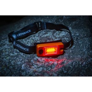 Lampada frontale a LED ricaricabile con luce rossa 1,3W 80 Lm 4000K (Ledvance 175701) - Product Image 2
