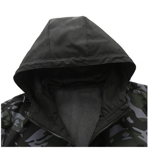 เสื้อแจ็กเก็ตกันฝนสำหรับผู้ชายเสื้อกันลมแห้งเร็วระบายอากาศได้ดีมีการออกแบบลายพรางสำหรับฤดูหนาว - Product Image 2