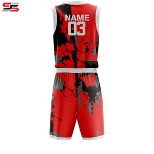 Ropa deportiva de Pakistán, conjuntos de uniformes de baloncesto personalizados, servicio OEM al por mayor, uniformes de baloncesto a la venta - Product Image 2