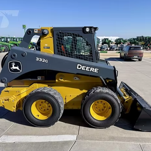 2023 Johnn DEERRE 332G utilisé Mini chargeur frontal vente roue Skid Steer avec Moog pompe hydraulique moteur roulement boîte de vitesses - Product Image 2