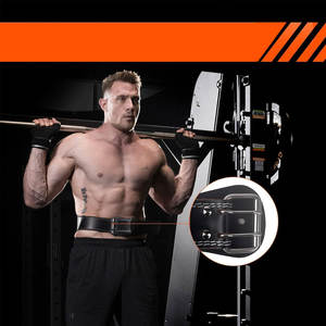Cinturón de levantamiento de pesas de cuero genuino para hombres y mujeres, soporte de levantamiento de pesas, entrenamiento de gimnasio, cinturón de gimnasio con logotipo personalizable - Product Image 3