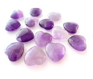 Pendentif à breloques en forme de cœur, améthyste Offre Spéciale naturelle violette - Product Image 2