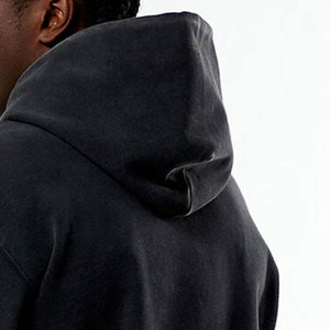 Sweat à capuche personnalisé pour l'hiver, fabricant OEM, molleton de coton épais, respirant, écologique, unisexe, logo en relief - Product Image 6