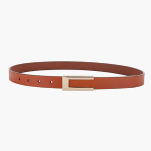 เข็มขัดหนังแท้สำหรับสุภาพสตรีเข็มขัดชุดที่ดีงามเข็มขัดสำหรับผู้หญิงมีหลายสีและขนาด - Product Image 2