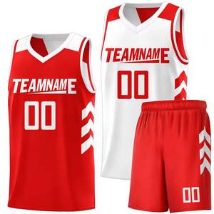 ชุดบาสเก็ตบอลเปล่าสำหรับการพิมพ์ ชุดทีมที่ระบายความชื้นได้ดีและน้ำหนักเบา - Product Image 6