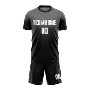 ชุดยูนิฟอร์มฟุตบอลของผู้ชายผ้าโพลีเอสเตอร์100% แห้งเร็วระบายอากาศได้ดีโลโก้และดีไซน์แบบกำหนดเองสำหรับฤดูร้อน - Product Image 1