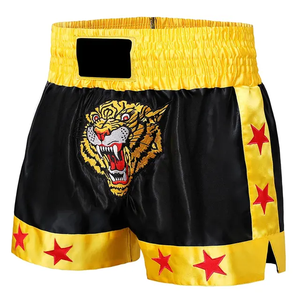 Shorts de MMA et Muay Thai de haute qualité, respirants, à séchage rapide, taille élastique, design personnalisé disponible, shorts d'arts martiaux pour hommes - Product Image 2