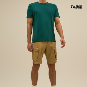 Nouvelle Collection Été 2026 – T-shirt Sportif Homme en Twill à Manches Courtes, Respirant et Doux, 100% Coton, Coupe Classique, Séchage Rapide - Product Image 6