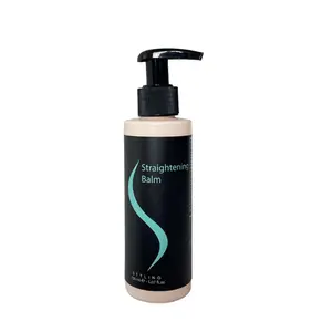 Jojoba yağı ve buğday proteinleri ile saç kremi düzleştirme anti-bukle ve dayanıklı parlaklık ile nemden saç korur.