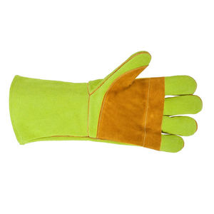 Gants de soudeur en cuir de vachette de haute qualité, résistants à la chaleur, ignifuges, multi-usages, pour travaux de soudage - Product Image 4