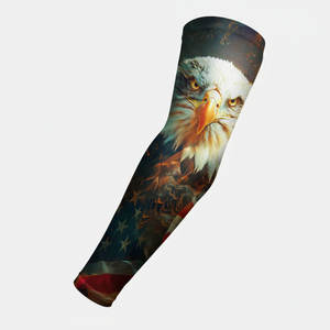 Manchon de compression pour le bras, absorbant la transpiration, imprimé personnalisé, pour le tennis, le badminton, le squash, protection contre la transpiration, manchon de compression pour le bras - Product Image 6