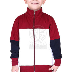 OEM Service Winter Hooded Casual Solid 100% Cotton Breathable Baby Boys Tracksuits Customized Logo - Product Image 5