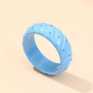 สร้อยข้อมือกำไลข้อมือทำจากเรซินเป็นมิตรกับสิ่งแวดล้อมดีไซน์ใหม่บรรจุภัณฑ์โลโก้ตามสั่ง - Product Image 6