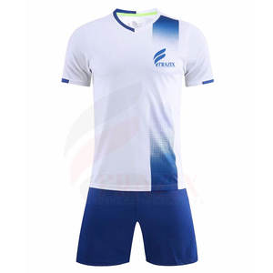 Ensembles de vêtements de football personnalisés de la meilleure qualité OEM, uniformes unisexes personnalisés pour les joueurs de football au nom de l'équipe - Product Image 1