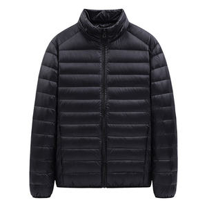 Veste bomber réversible légère pour homme, grande taille, vente en gros d'usine, capuche avant, écologique, chaude pour l'hiver, coupe-vent - Product Image 1