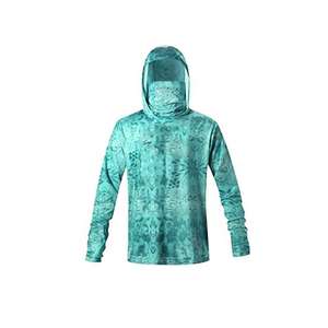 Wholesale Custom Long Sleeve Hoodie Set Sun Protection Fishing Apparel in Polyester Spandex Comfortable Hooded Fishing <b>Wear</b> - Product Image 2