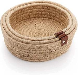 Bol en jute moderne de qualité supérieure fait à la main avec une technique polie élégante corde naturelle élevée pour la décoration de table d'hôtel à la maison en gros pas cher - Product Image 3
