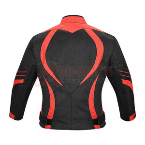 Veste de course sur mesure respirante à manches longues pour vêtements de moto et de course automobile Protection de grande taille Textile Cordura tous temps - Product Image 6