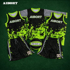 艾伯特工厂直销流行透气运动吸湿排汗轻质训练队篮球球衣 - Product Image 6