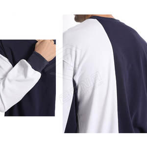 Venta al por mayor de encargo de manga larga Hombres Top Pullover de cuello redondo de alta calidad Hombres Sudadera En Stock - Product Image 2