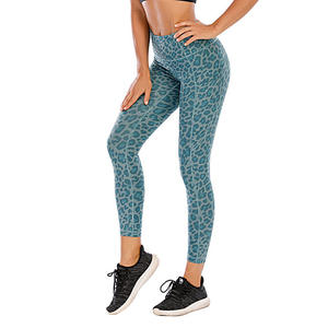 Pantalones de Yoga de Cintura Alta Sin Costuras para Mujer, Leggings Deportivos Ajustados de Color Sólido con Logotipo Personalizable - Product Image 5