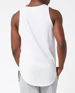 เสื้อแขนกุดมีฮู้ดแขนกุดคอตตอนสำหรับผู้ชายเสื้อกล้ามฟิตเนสเสื้อออกกำลังกาย - Product Image 2