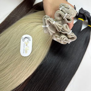 Cheveux vierges vietnamiens 100% naturels, qualité supérieure, couleur personnalisée, lisses naturels, pour mèches brutes, best-seller - Product Image 2