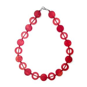 Collar de cuentas de resina de primera calidad, precio al por mayor, exclusivo, para unisex, Nueva joyería de cuentas marrones con cadena de cuerda, fiestas de forma ovalada - Product Image 5