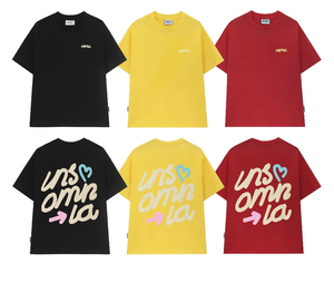 Camiseta Unisex de Manga Corta, Estilo Urbano, Transpirable, Ecológica, Tallas Grandes, para Hombre y Mujer, de Spandex/Algodón, de Secado Rápido - Product Image 3