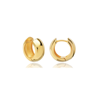 Minimalist <b>Hoop</b> <b>Earrings</b> <b>Silver</b> Handmade Everyday Jewelry Handmade Turkish Wholesale 925 <b>Sterling</b> <b>Silver</b> Jewellery - Product Image 1
