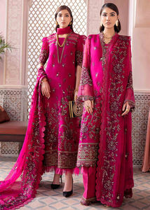 Costume pakistanais pour femmes - Chemise en soie georgette imprimée, dupatta et pantalon, tenue de soirée, robes ajustées de haute qualité pour femmes - Product Image 4