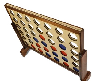 HRM Classic Wooden Connect Four-Outdoor Learning Game - Product Image 5