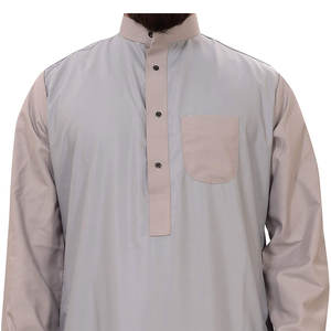 Túnicas Islámicas Tradicionales Árabes de Oriente Medio, Personalizadas, Transpirables, de Poliéster, Cómodas, Elegantes, para Hombre, Talla Grande, Antiestáticas - Product Image 6