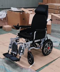 Fauteuil roulant électrique pliable en alliage d'aluminium léger de luxe avec fonction automatique et installation facile - Dernières ventes en vogue - Product Image 1