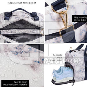 Haute qualité nouveau style sac polochon étanche Sport sac polochon couleur unie sac polochon pour unisexe - Product Image 6