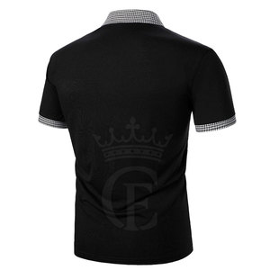 เสื้อโปโลสำหรับผู้ชายเสื้อโปโลสีทึบทำจากโพลีเอสเตอร์ - Product Image 2