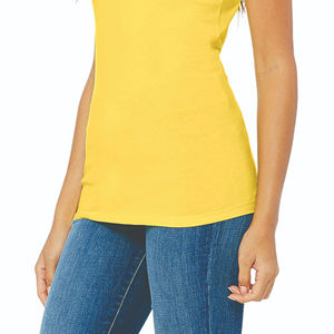 <b>Yellow</b> Womens <b>T</b>-<b>Shirt</b> Lightweight Slim Fit Casual Wear High Quality Comfortable Women <b>T</b>-<b>Shirt</b> Wholesale Factory Price - Product Image 5