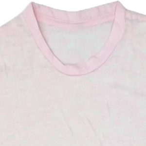 Nouveau T-shirt personnalisé pour femme, col rond, manches courtes, uni, respirant, en polaire écologique, gaufré et brodé - Product Image 2