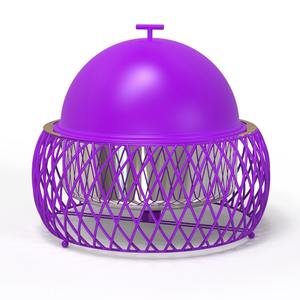 Mini Mesa hecha a mano con plato de frotamiento negro - Product Image 4